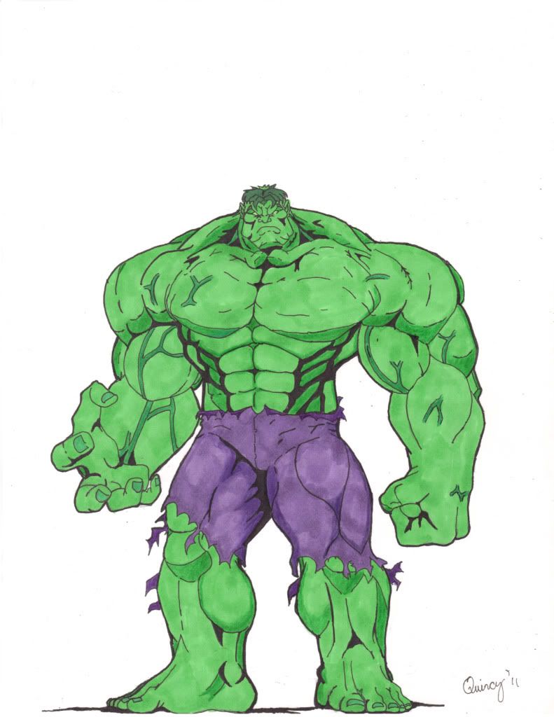 Draw Hulk