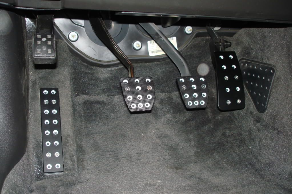 V2 metal foot pedals for V1