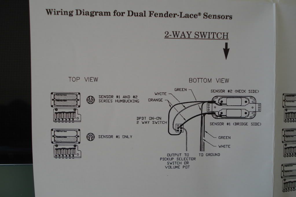 Fender® Forums • View topic - Fender Lace Sensor Brochure- Wiring