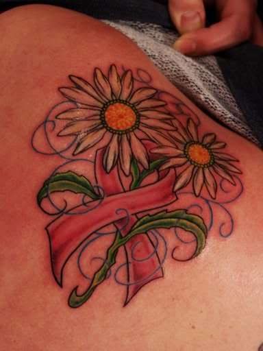 breast cancer ribbon butterfly. reast cancer ribbon tattoo.
