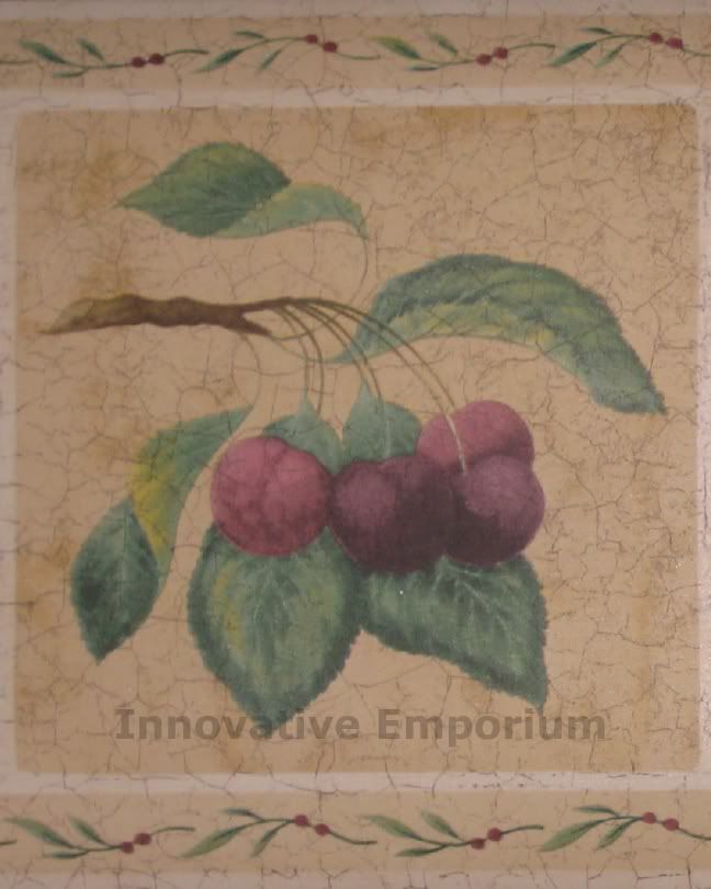 grape wallpaper border. Fruit Wall Border Paper