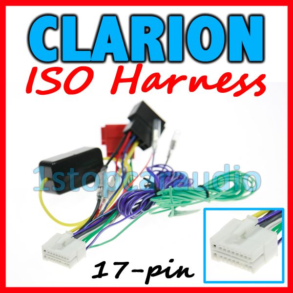 Clarion Wiring Harness Color Code