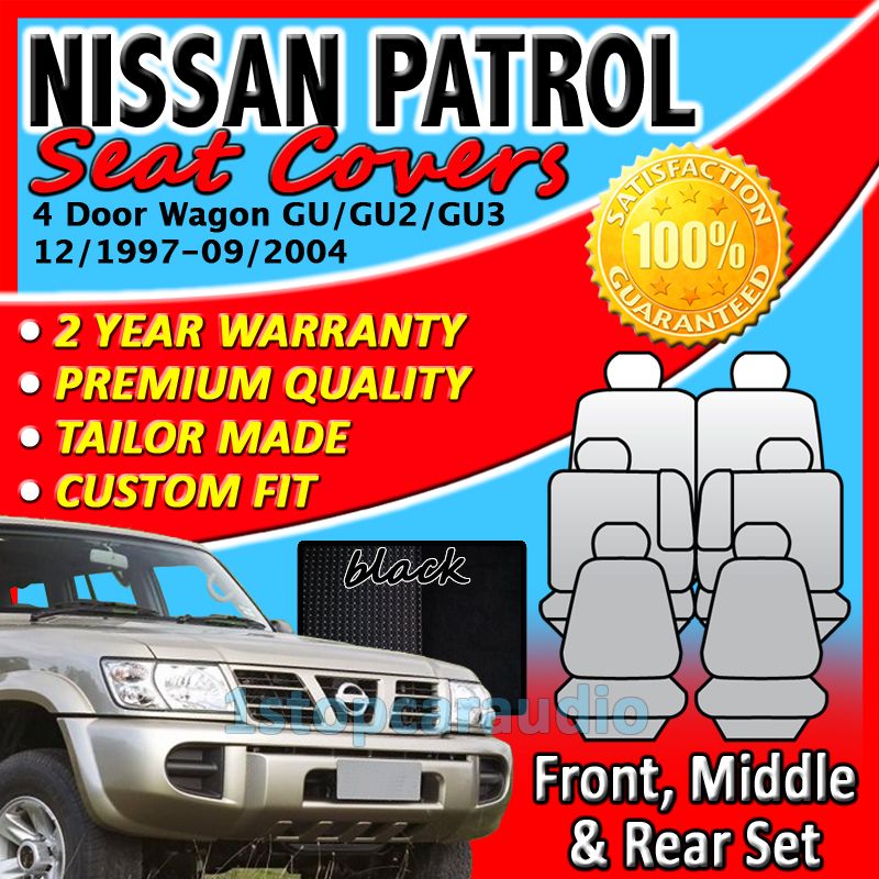 Fitting 3 car seats in nissan patrol #7