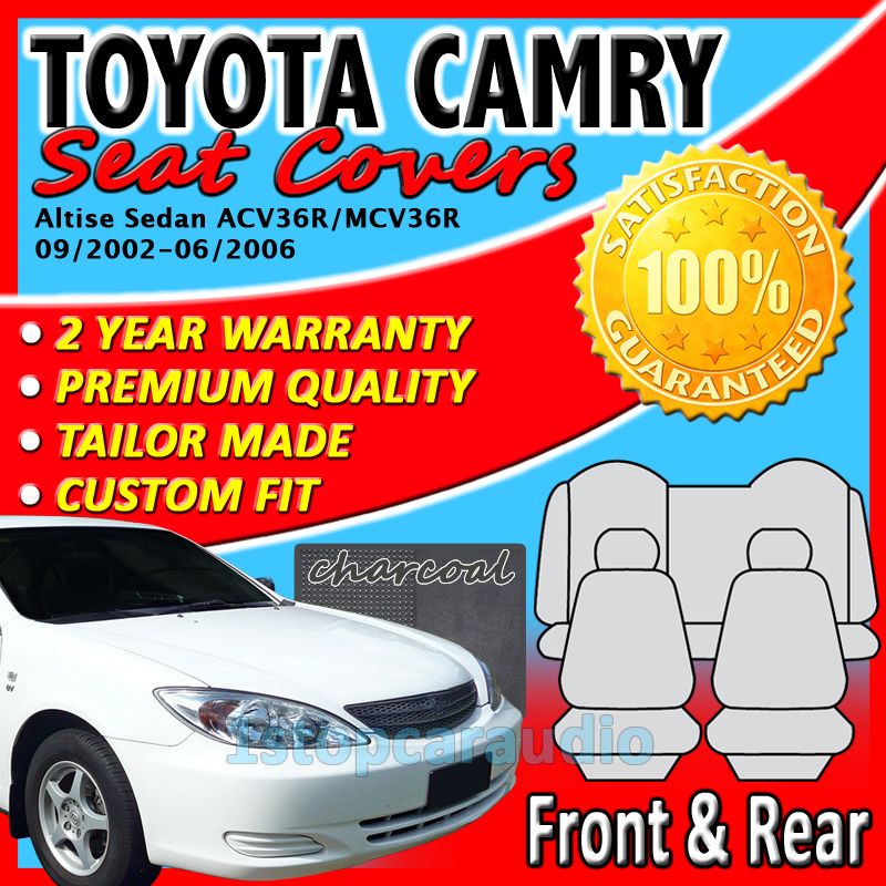 2002 toyota camry seat covers #2
