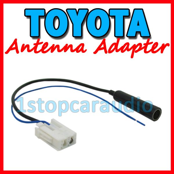 Toyota 2009 Antenna Adaptor Lead Plug Cable 'OEM Head Unit TO Female