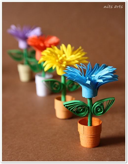Quilling flowers1