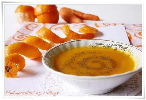 Carrot orange soup5