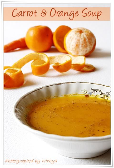 Carrot orange soup2
