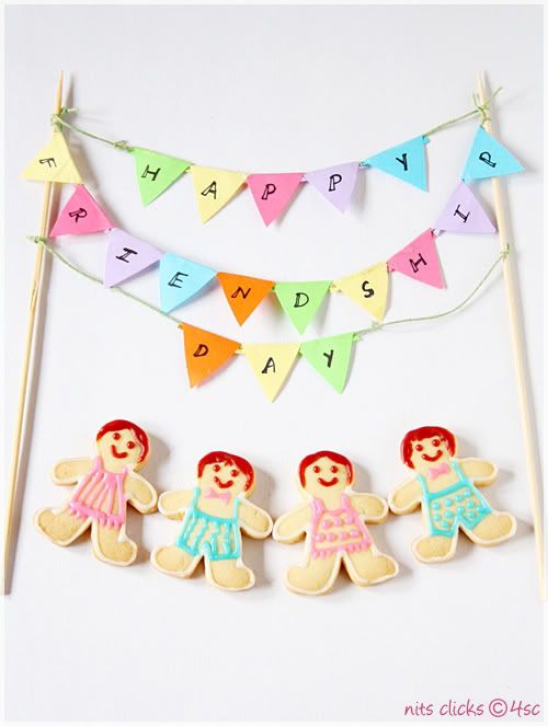 Friendship day cookies3
