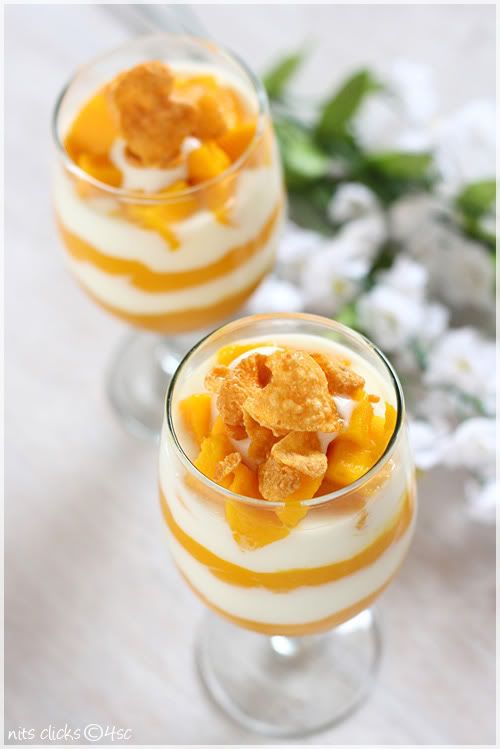 Mango Yoghurt Parfait