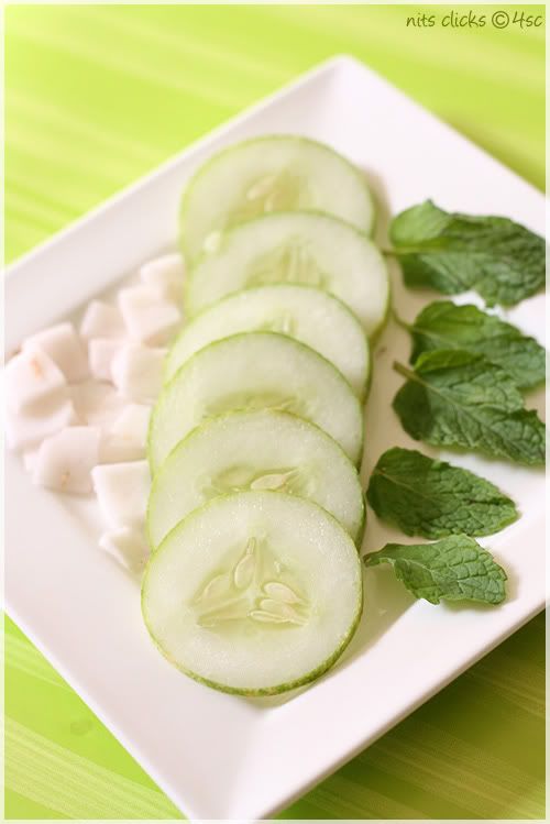 Cucumber mint cooler