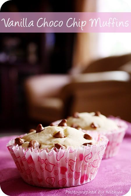 Vanilla choco chip muffins1