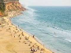 Beach Varkala beach-varkala