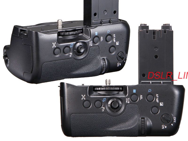 Multi Power Vertical Battery Grip for Sony Alpha SLT A77 DSLR ...