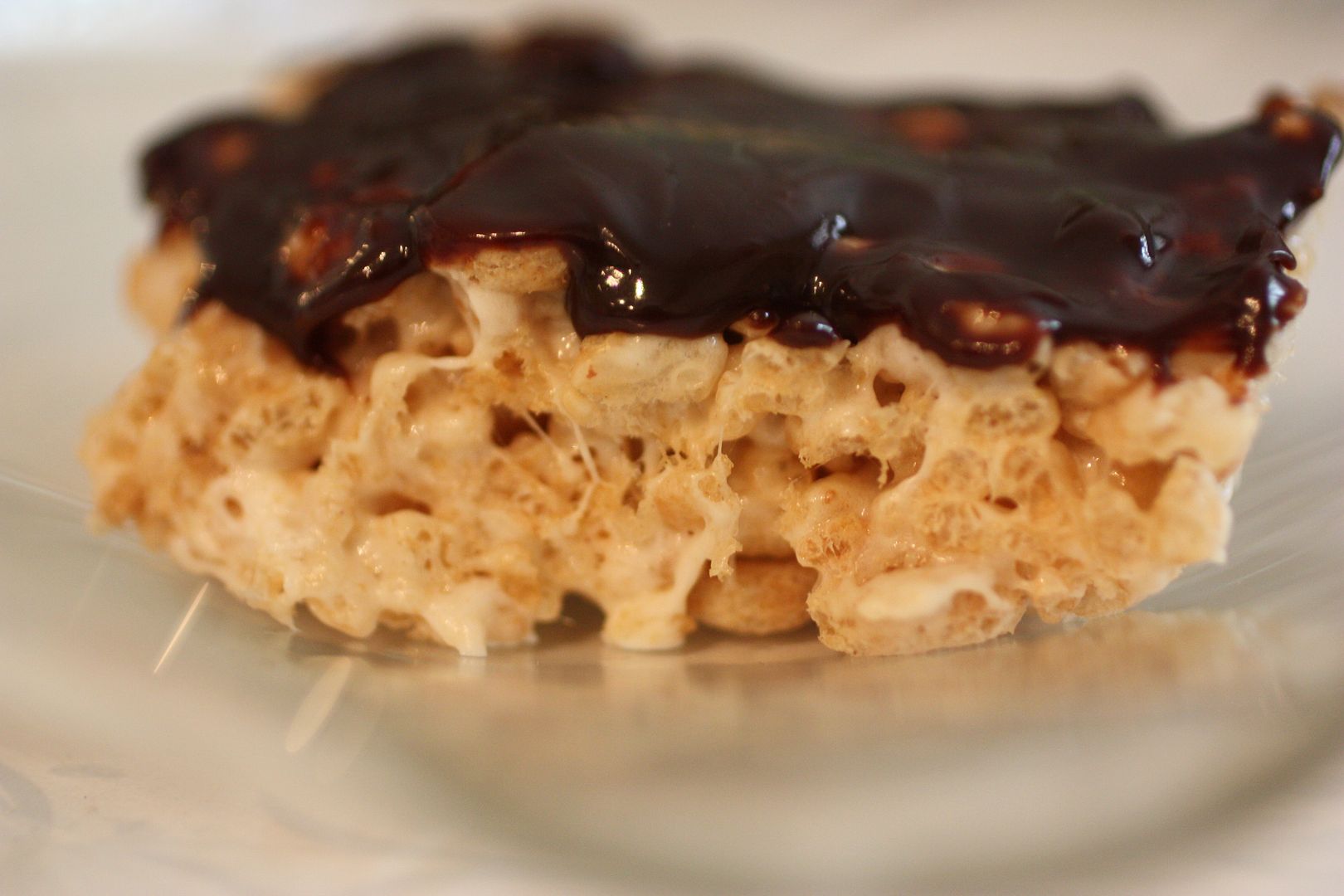 IMG 0891 Chocolate Peanut Butter Rice Krispie Treats