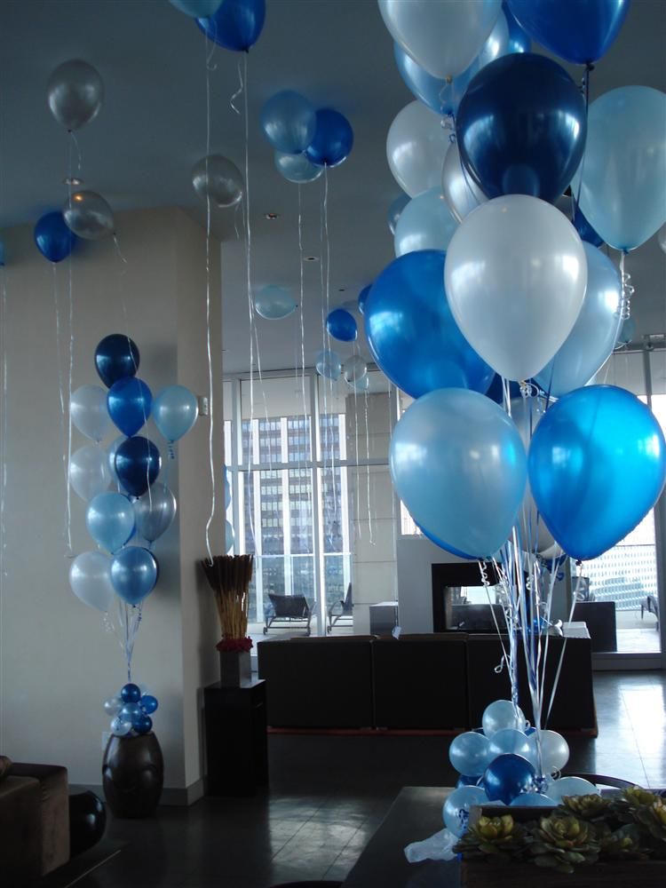 blue ballonn