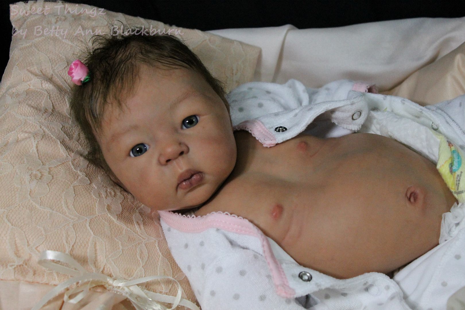 Suu kyi by Adrie Stoete ♥ Reborn baby girl ♥Asian Skin tone ♥ Biracial