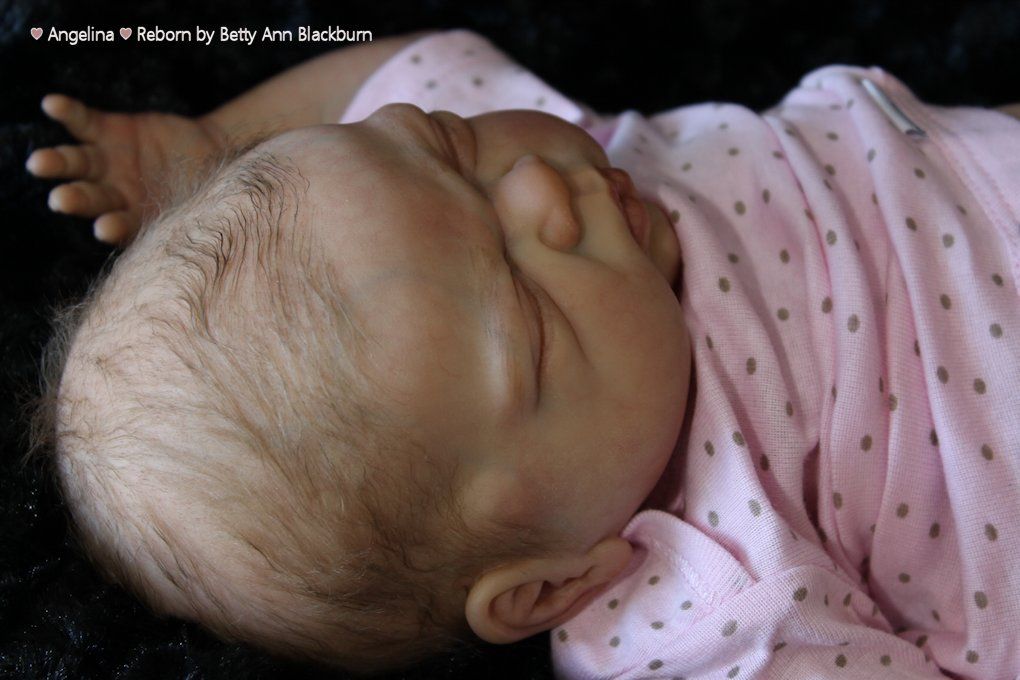 Reborn baby girl doll - Angelina by Cindy Musgrove