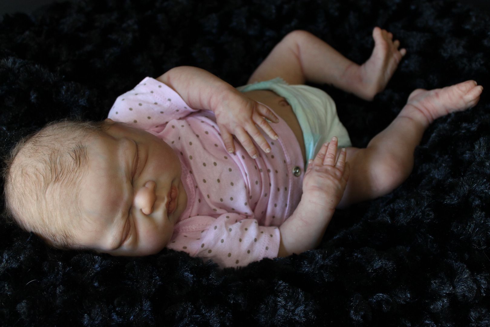 Reborn baby girl doll - Angelina by Cindy Musgrove