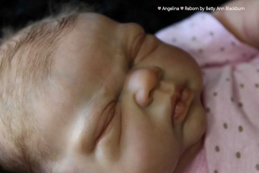 Reborn baby girl doll - Angelina by Cindy Musgrove