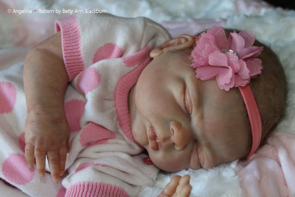 Angelina limited edition reborn baby girl doll