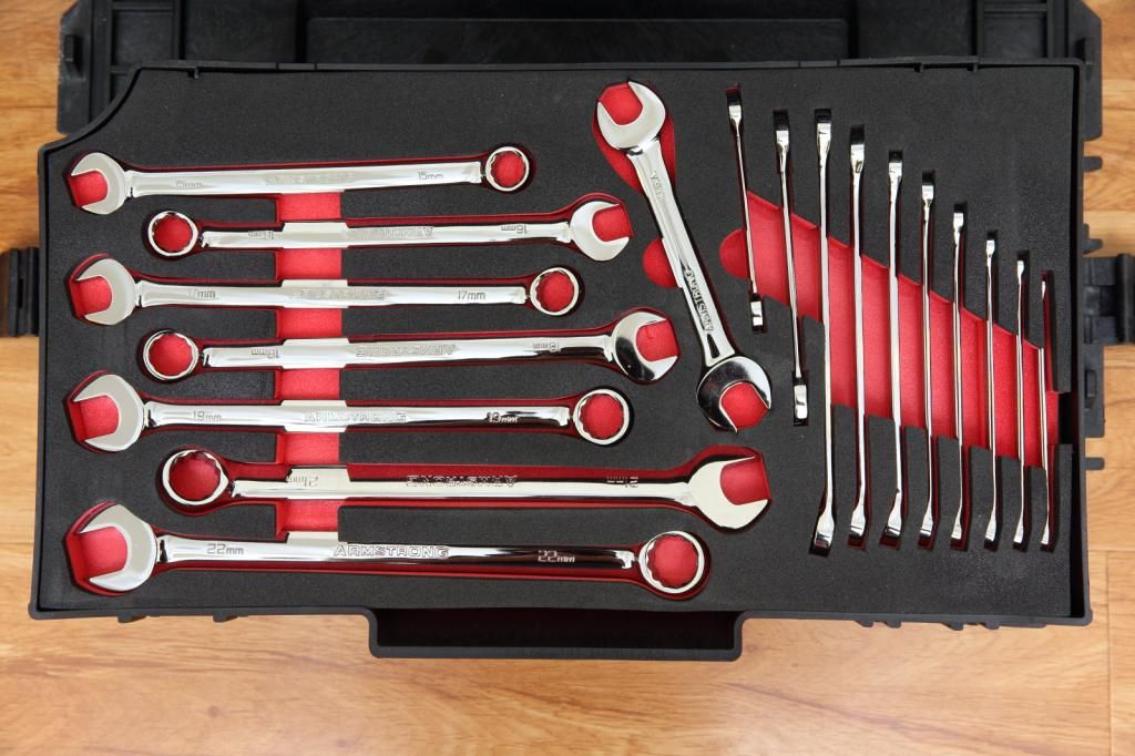 Armstrong GMTK Military Master General Mechanic Tool Kit Set Pelican