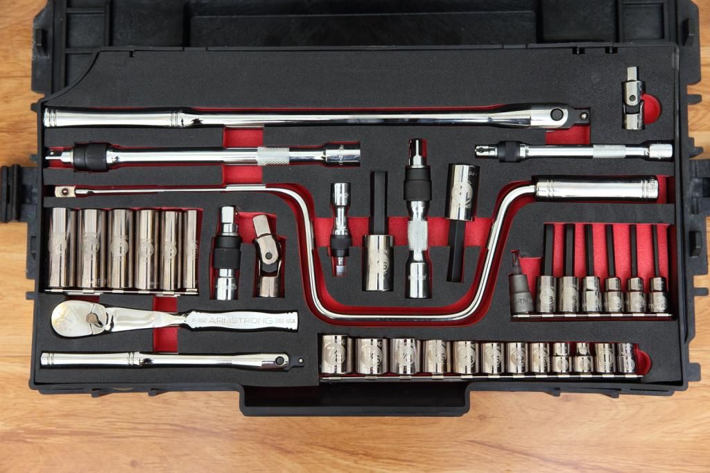Armstrong GMTK Military Master General Mechanic Tool Kit Set Pelican