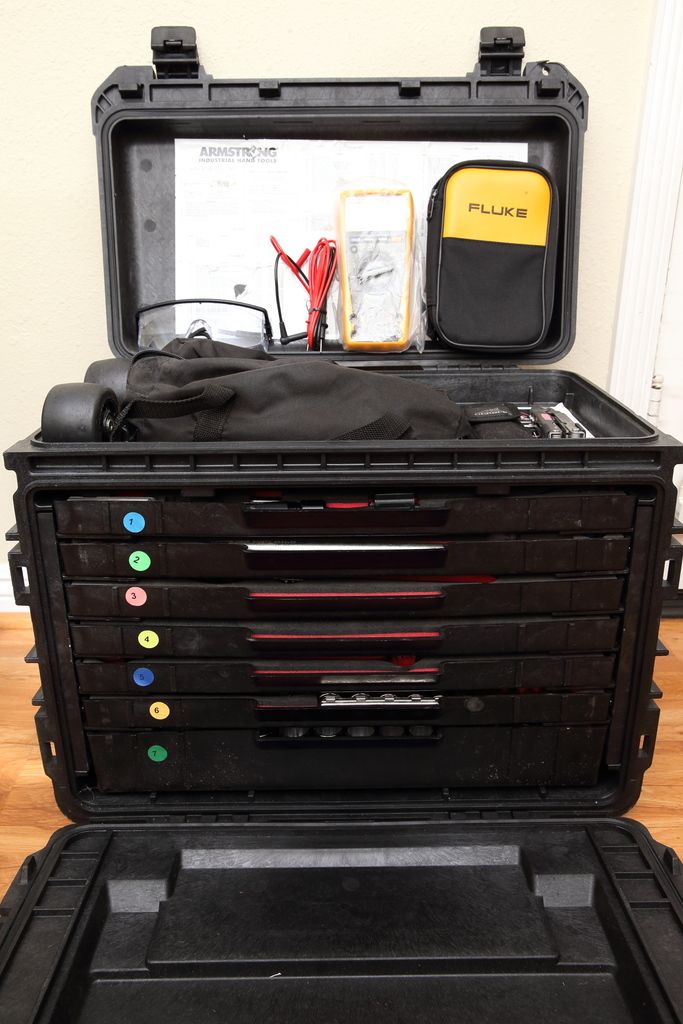 Armstrong GMTK Military General Mechanics Tool Kit Set Pelican 0450