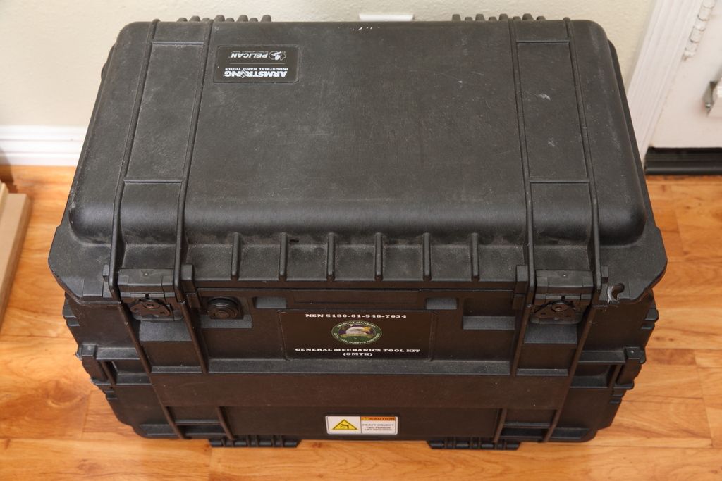 Armstrong GMTK Military General Mechanics Tool Kit Set Pelican 0450