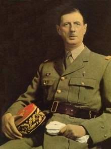 Charles De Gaulle državnik predsjednik Francuske general