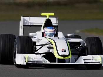 Brawn GP - Bolid formule F1 Ross-Brawn auto-moto utrke