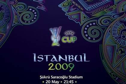 Plakat Finala Kupa UEFA 2009 Instanbul Turska