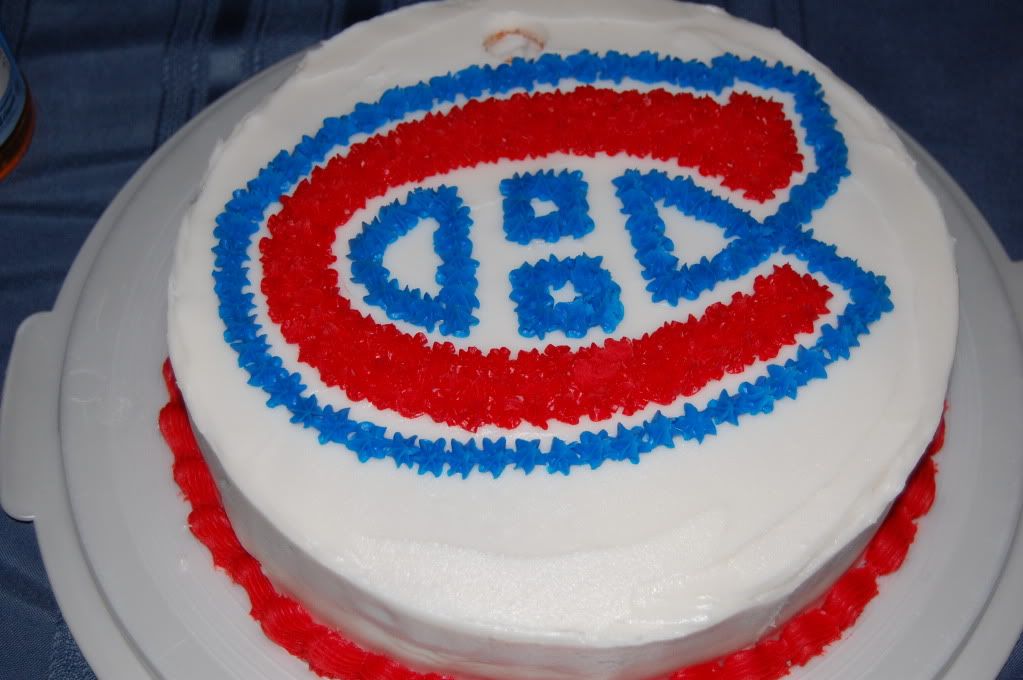 Canadiens Cake