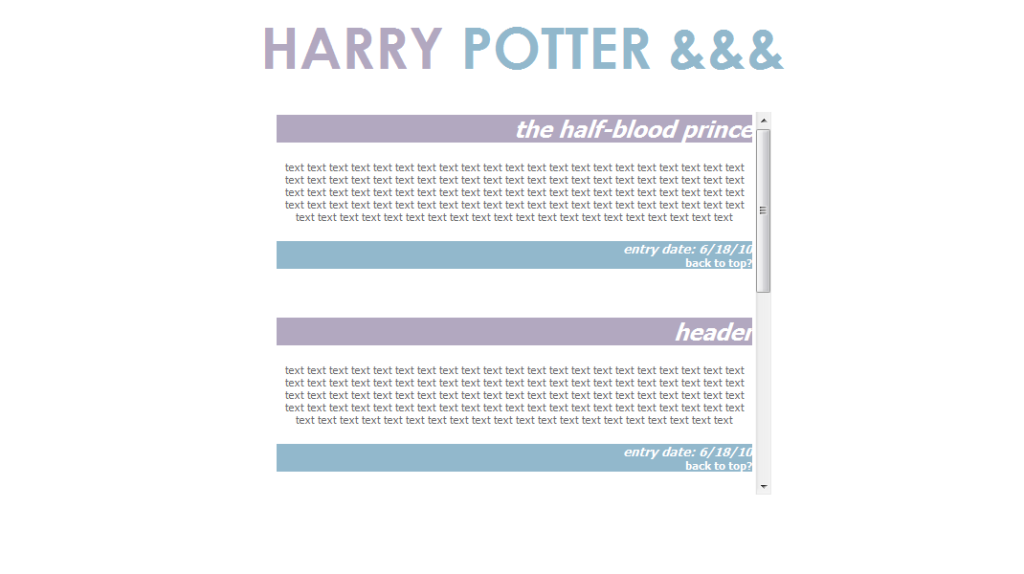Harry Potter