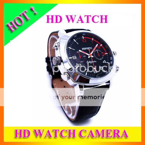 HD Night Vision 1080P IR Waterproof Spy Watch Camera Mini DVR Sport 