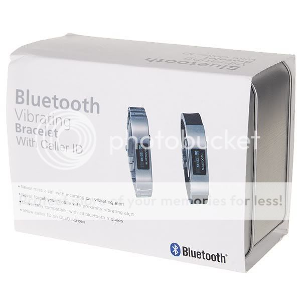 Bluetooth Wristband Bracelet W/LCD Caller ID Cell Phone  