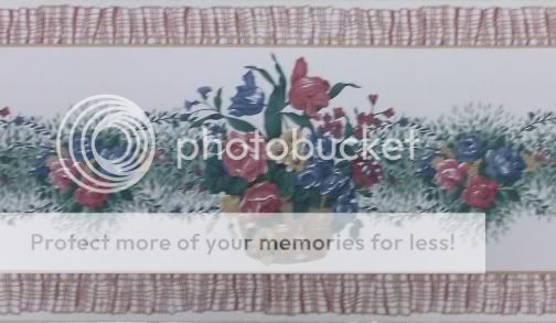 Bouquet Wallpaper Border Southern Floral Basket Wall  