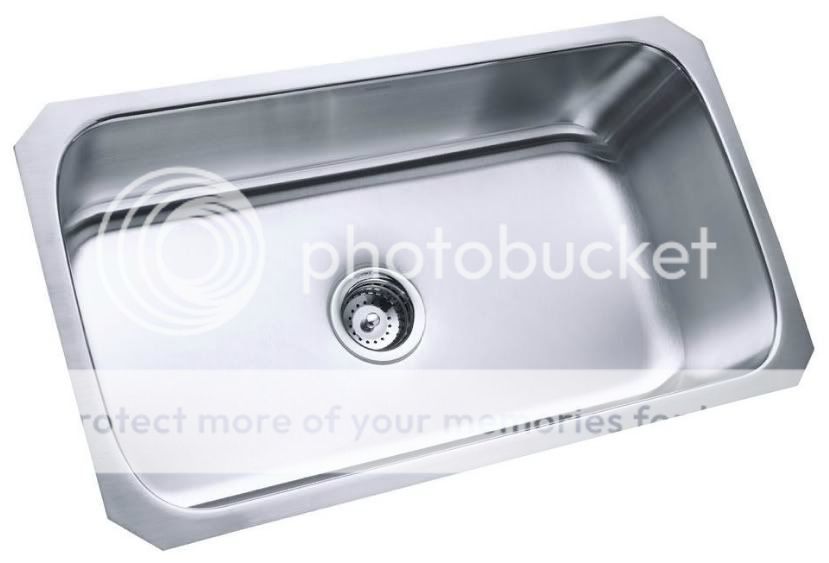 Kohler® McAllister Edition Sterling Single Basin 9 Deep Sink