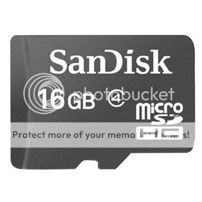 SanDisk Micro SD SDHC Class 4 16GB Genuine Memory Card