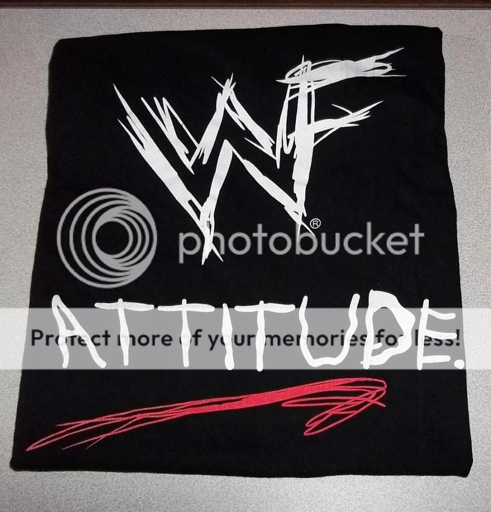 WWF Attitude Wrestling Shirt Come Get Some 1998 XL