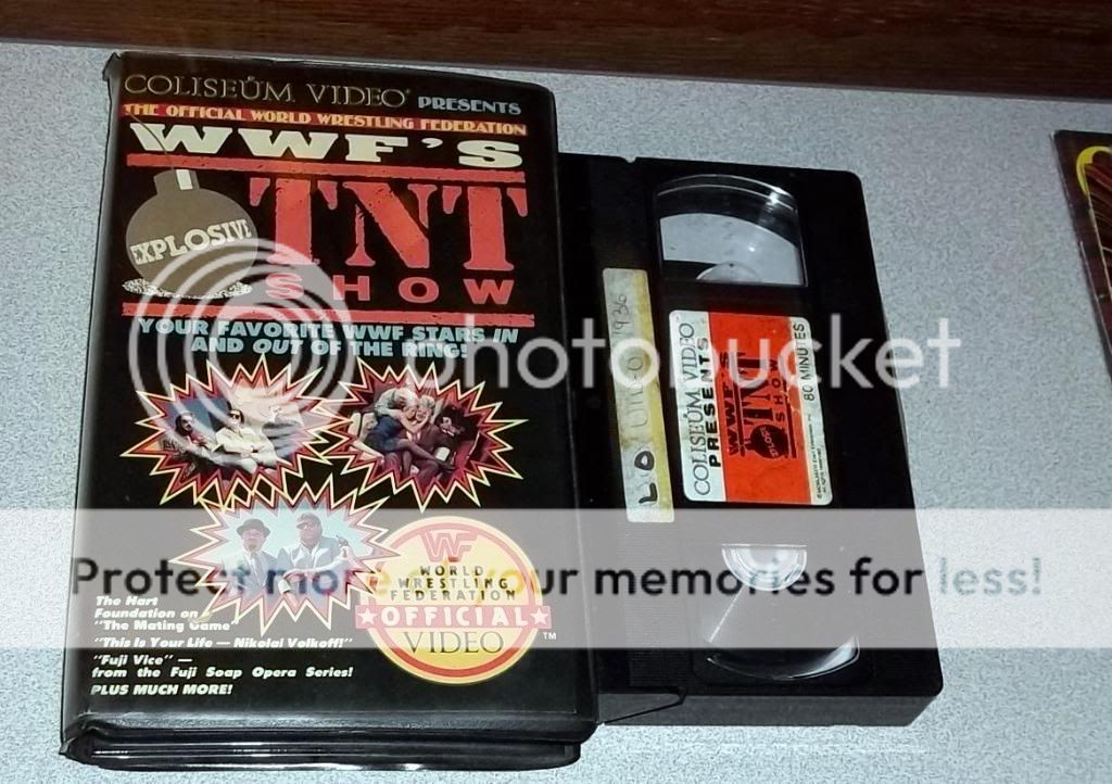 WWF Coliseum Video Explosive TNT Show 1986 Rare VHS 086635000257 