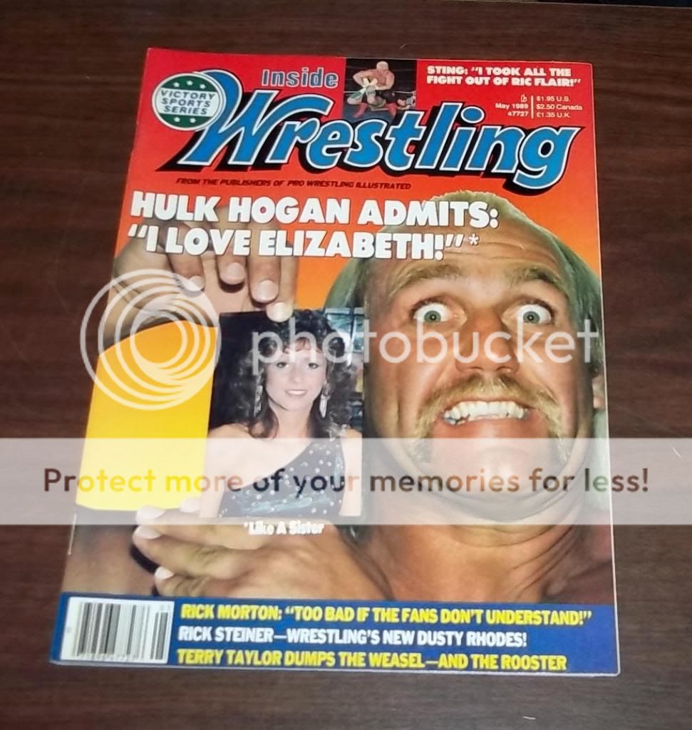 Vintage Inside Wrestling Magazine May 1989 Mega Powers Hogan Savage Elizabeth