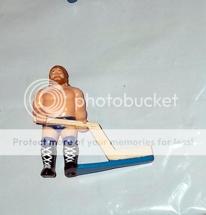 Vintage WWF Wrestling Hockey Game 1991 Hacksaw Jim Duggan Figure Parts 