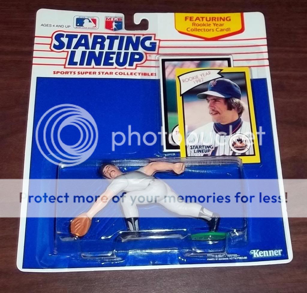   1990 Starting Lineup Baseball Wally Backman RARE Twins Mets MLB