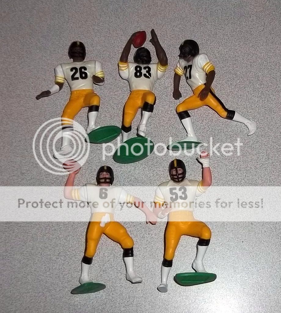   1989 Starting Lineup Football Pittsburgh Steelers TEAM SET RARE Hinkle