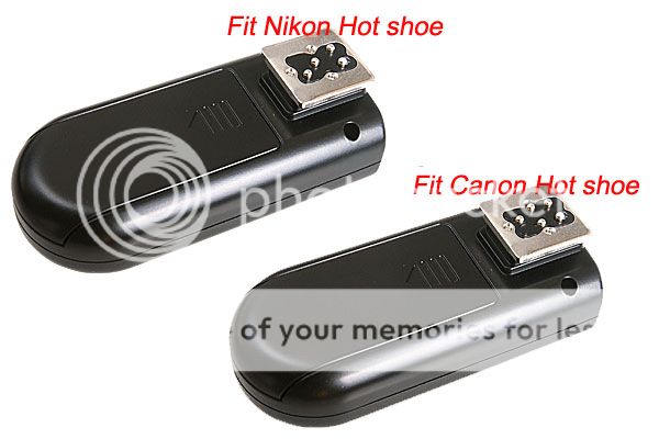 RF 603 Flash Trigger for Canon 60D 500D 550D 450D 1000D