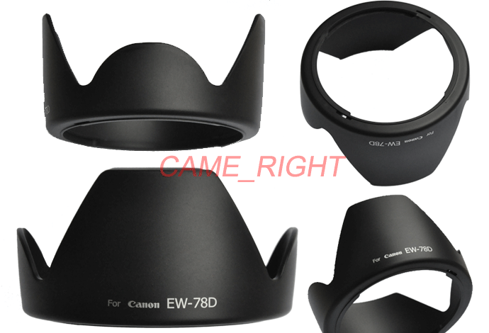 LENS HOOD F EW 78D CANON 18 200 mm EOS 7D 50D 40D 550D  