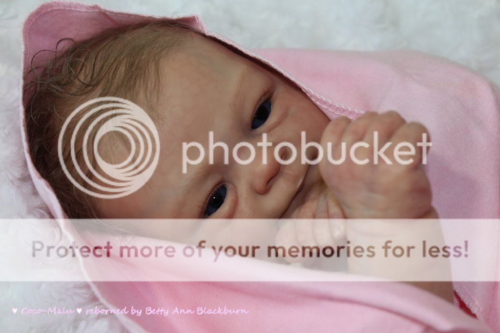 Custom Reborn Baby Elisa Marx sculpt with belly plate Realistic 3d